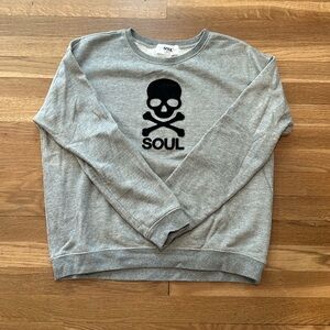Grey Soul Cycle Sweatshirt, Size L